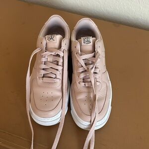 Blush women’s AF1s- lightly used- SZ 8